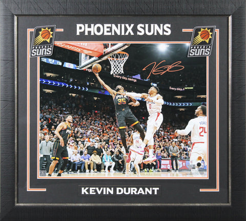 Suns Kevin Durant Authentic Signed 16x20 Framed Photo Fanatics #XP13996462