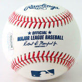 Andre Dawson Autographed Rawlings OML Baseball w/ 3 Insc - JSA W Auth *Blue