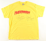 Hulk Hogan & Dennis Rodman Signed W.W.E. "Hulkamania" T-Shirt (PIA)