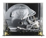 Buccaneers Mike Alstott "A-Train" Signed Slate F/S Speed Rep Helmet W/ Case BAS