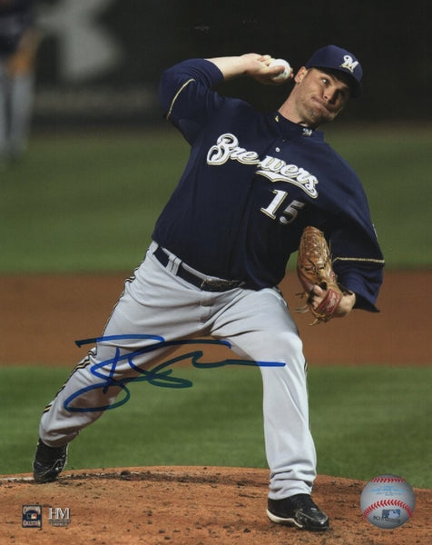Milwaukee Brewers All Star Pitcher BEN SHEETS Signed 8x10 Photo #1 AUTO
