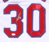Dereck Rodriguez Signed Puerto Rico WBC Jersey (JSA) Giants, Twins, Braves
