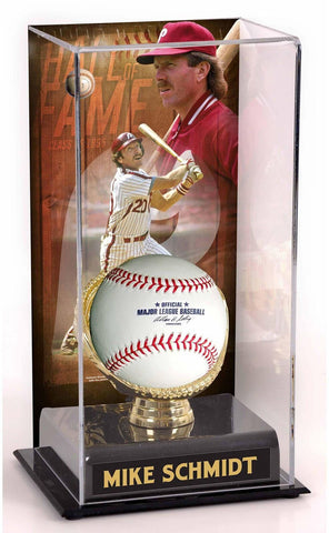 Mike Schmidt Philadelphia Phillies Hall of Fame Sublimated Display