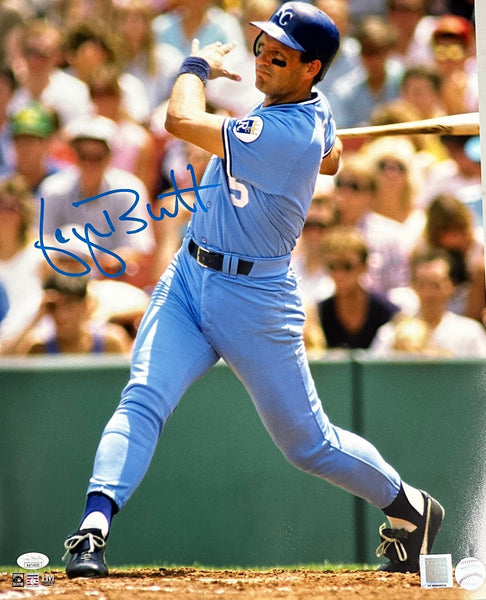 KC Royals HOF'er GEORGE BRETT Signed 16x20 AUTO Photo #7 AUTO - JSA
