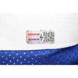 Lenny Moore Autographed/Signed Pro Style Blue Jersey TRI 43430