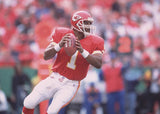 Warren Moon Signed Chiefs Jersey Inscribed HOF 06 (Beckett) Kansas City Q.B 1999