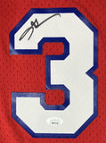 Allen Iverson Signed Philadelphia 76ers 2002-03 M&N HWC Swingman Jersey JSA ITP
