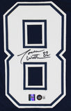 Jason Witten Authentic Signed Navy Blue Pro Style Jersey BAS Witnessed