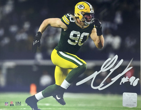 Green Bay Packers Defensive End LUKAS VAN NESS Signed 8x10 Photo #4 AUTO