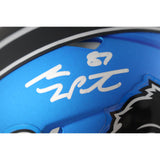 Sam LaPorta Autographed/Signed Detroit Lions 24 Alt Mini Helmet Beckett 49661