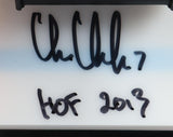 Chris Chelios Signed Chicago Blackhawks 1:43 Diecast Zamboni (Schwartz) HOF 2013