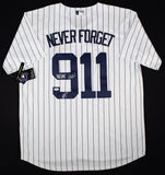 Robert O'Neill "Never Quit" Signed New York Yankees Never Forget 911 Jersey PSA