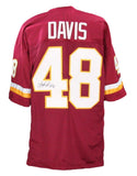 Stephen Davis Signed/Autographed Custom Football Jersey Redskins JSA 200843