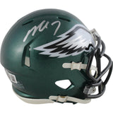 Michael Vick Autographed Philadelphia Eagles Mini Helmet Beckett Witness 49867