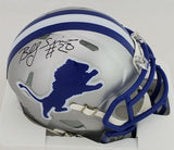 Billy Sims Signed Detroit Lions Mini Helmet (JSA COA) 1978 Heisman Trophy Oklahm