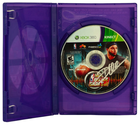 Deron Williams Signed NBA Baller Beats Xbox 360 Kinect Video Game Disc -(SS COA)
