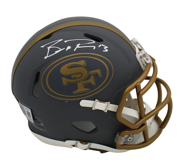 Brock Purdy San Francisco 49ers Speed Slate NFL Mini Helmet