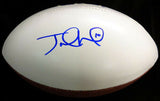 JAKE LOCKER AUTOGRAPHED WHITE LOGO FOOTBALL WASHINGTON HUSKIES PSA/DNA 53221