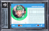 Whalers Ron Francis Authentic Signed 1990 Pro Set #105 Card BAS Slabbed
