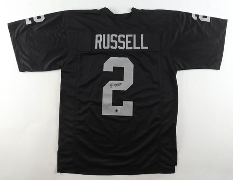 Jamarcus Russell Signed Oakland Raiders Jersey (Beckett) 2007 #1 Overall Pick QB