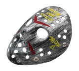 Ari Lehman Signed Friday the 13th Silver Costume Mask - Crystal Lake Killer Insc