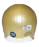 Kordell Stewart Signed Colorado Buffaloes Gold Mini Helmet Beckett 41195