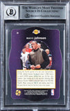 Lakers Magic Johnson Authentic Signed 1996 SPX #24 Card Auto 10! BAS Slabbed 2