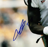 Andre Johnson Signed Miami Hurricanes 11x14 Photo BAS