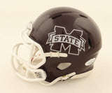 Montez Sweat Signed Mississippi State Bulldogs Speed Mini Helmet (JSA COA) D.E.