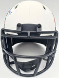 Justin Fields Autographed Bears Lunar Eclipse Mini Helmet Beckett QR WL62749