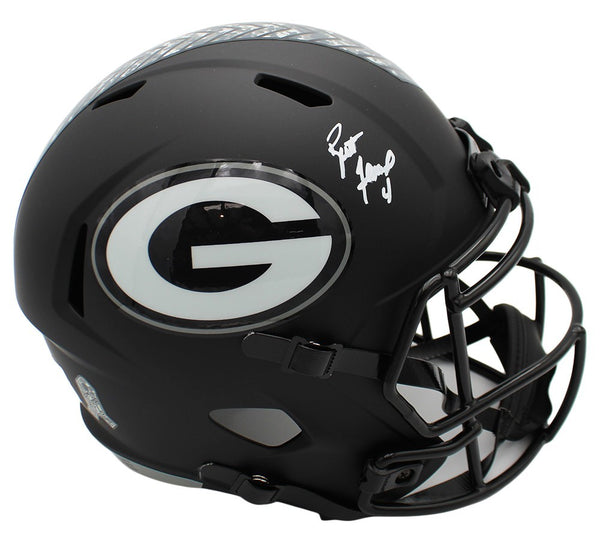 Brett Favre Signed Green Bay Packers Speed Full Size STS 5 Helmet