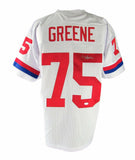 Mean Joe Greene Signed Pittsburgh Steeler AFC Pro Bowl Jersey (JSA COA) HOF 1987