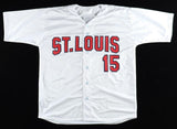 Jim Edmonds Signed St Louis Cardinal Jersey (JSA COA) 2006 World Series Champion