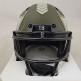 BAKER MAYFIELD SIGNED TAMPA BAY BUCCANEERS STS SPEED MINI HELMET BECKETT QR