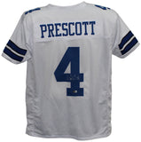 Dak Prescott Autographed/Signed Pro Style White XL Jersey BAS 32773