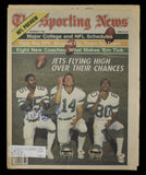 Wesley Walker Signed 1983 The Sporting News Jets JSA 208602