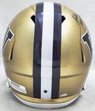 JALEN MCMILLAN AUTOGRAPHED WASHINGTON GOLD FULL SIZE HELMET MCS HOLO 222063