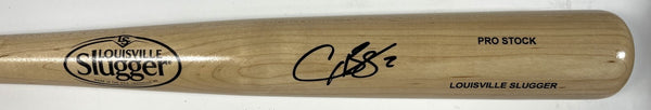 Astros WS Champion ALEX BREGMAN Signed Louisville Slugger Blonde Bat AUTO - BAS
