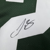 Autographed/Signed Le'Veon LeVeon Bell Michigan State Green Jersey Beckett COA