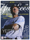 Yankees Derek Jeter Signed September 2014 Yankees Magazine MLB & BAS #AE64183