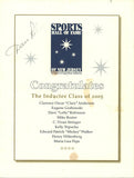 Dave Robinson Signed Green Bay Packers 2005 New Jersey HOF Program BAS 57207