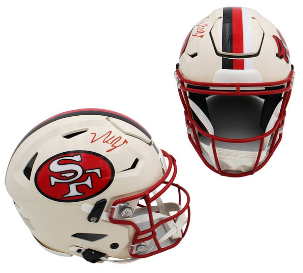 Nick Bosa Signed San Francisco 49ers SpeedFlex Authentic Retro NFL Helmet