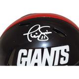 Phil Simms Autographed/Signed New York Giants Mini Helmet TB Beckett 43240