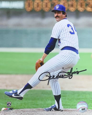 Brewers Hall of Famer ROLLIE FINGERS Signed 8x10 Photo #3 AUTO ~ 81 CY & MVP