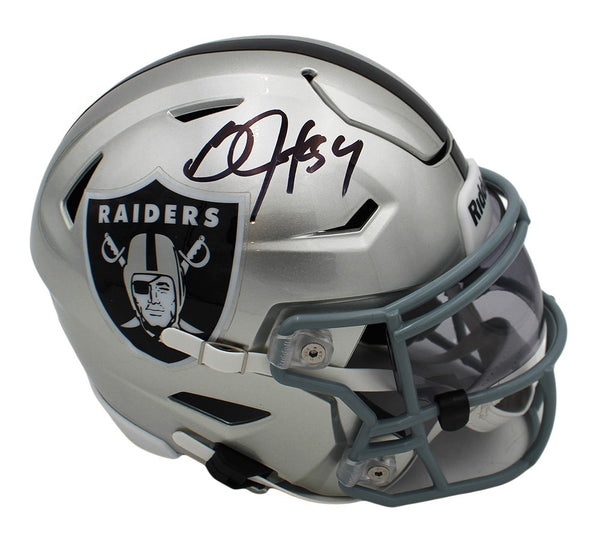 Bo Jackson Signed Las Vegas Raiders SpeedFlex Mid-Size NFL Midi Helmet