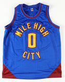 Christian Braun Signed Denver Nuggets Mile High City Jersey (Beckett) 2023 Champ