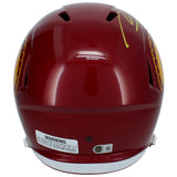 Makai Lemon Autographed USC Trojans Speed Full Size Helmet Beckett Witnessed