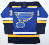 Grant Fuhr Signed St. Louis Blues Jersey (Wilder Side Tag) 5xStanley Cup Winner