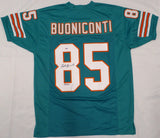 Dolphins Nick Buoniconti Autographed Teal Jersey "HOF 01" (Mark) PSA/DNA #X21293