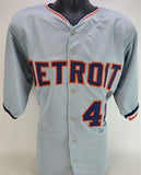 Cecil Fielder Signed Detroit Tigers Road Jersey (Beckett) 3x ll-Star 1B / DH